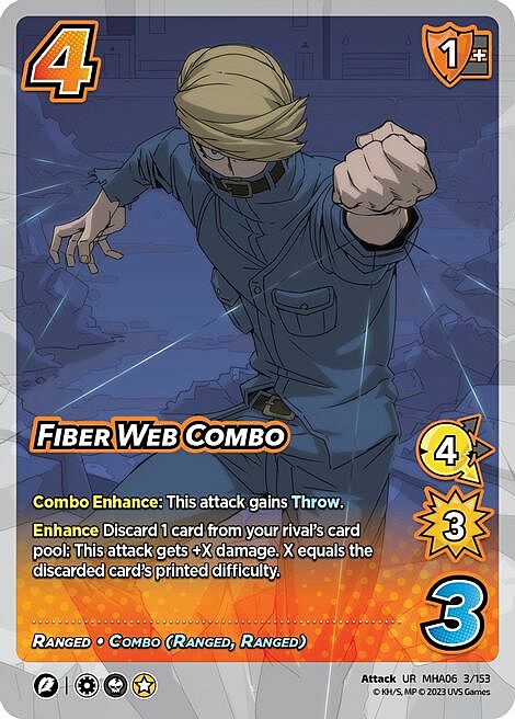 Fiber Web Combo Card Front