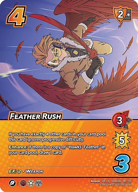 Feather Rush Card Front