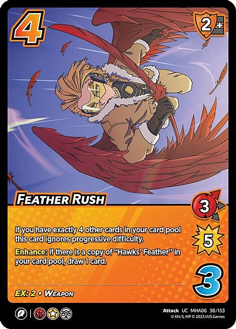 Feather Rush Card Front