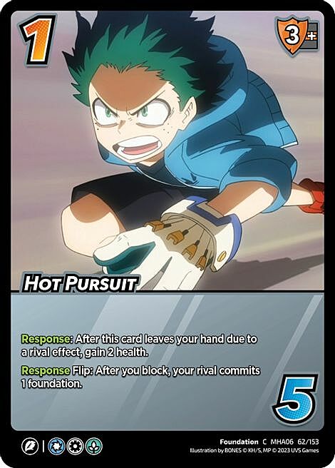 Hot Pursuit Card Front