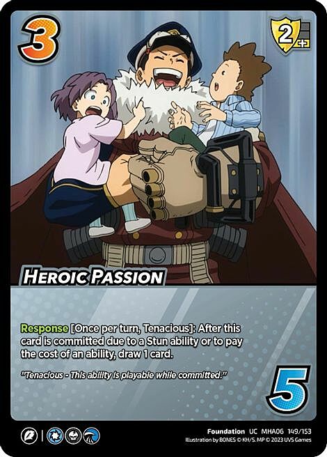 Heroic Passion Card Front