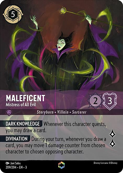 Maleficent - Mistress of All Evil Card Front