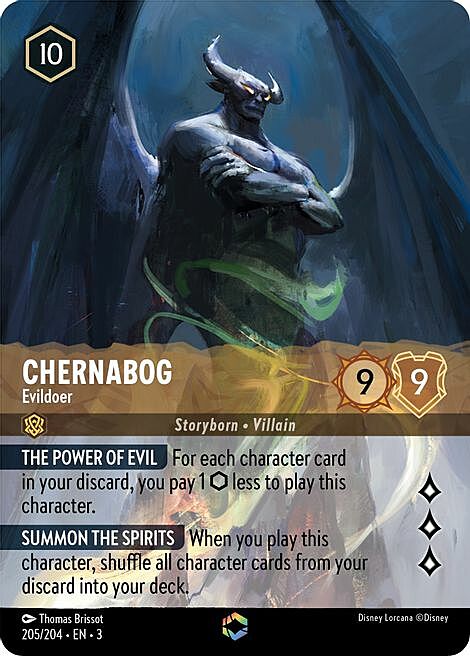 Chernabog - Evildoer Card Front