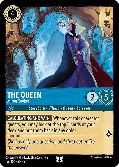 The Queen - Mirror Seeker Card Front