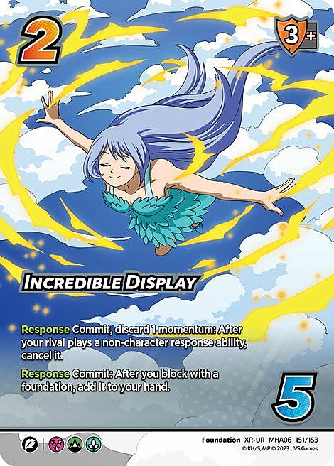 Incredible Display Card Front