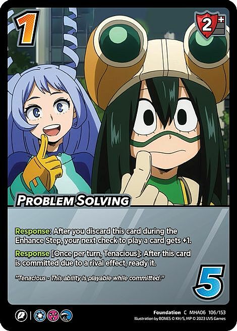 Problem Solving Card Front