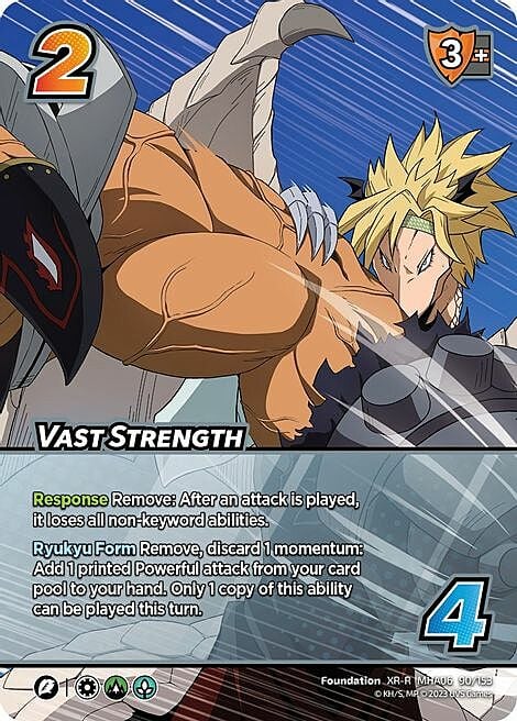 Vast Strength Card Front