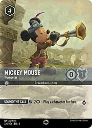 Mickey Mouse -Trumpeter