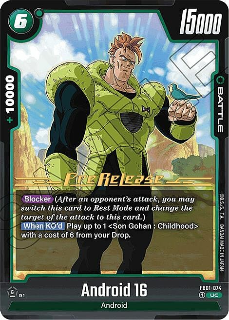 Android 16 Card Front