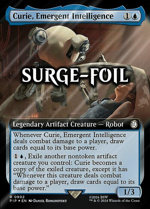 Curie, Emergent Intelligence Card Front