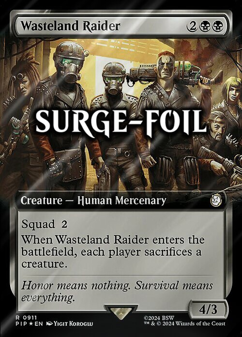 Wasteland Raider Card Front