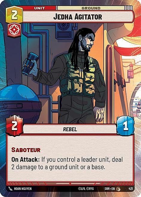 Jedha Agitator Card Front