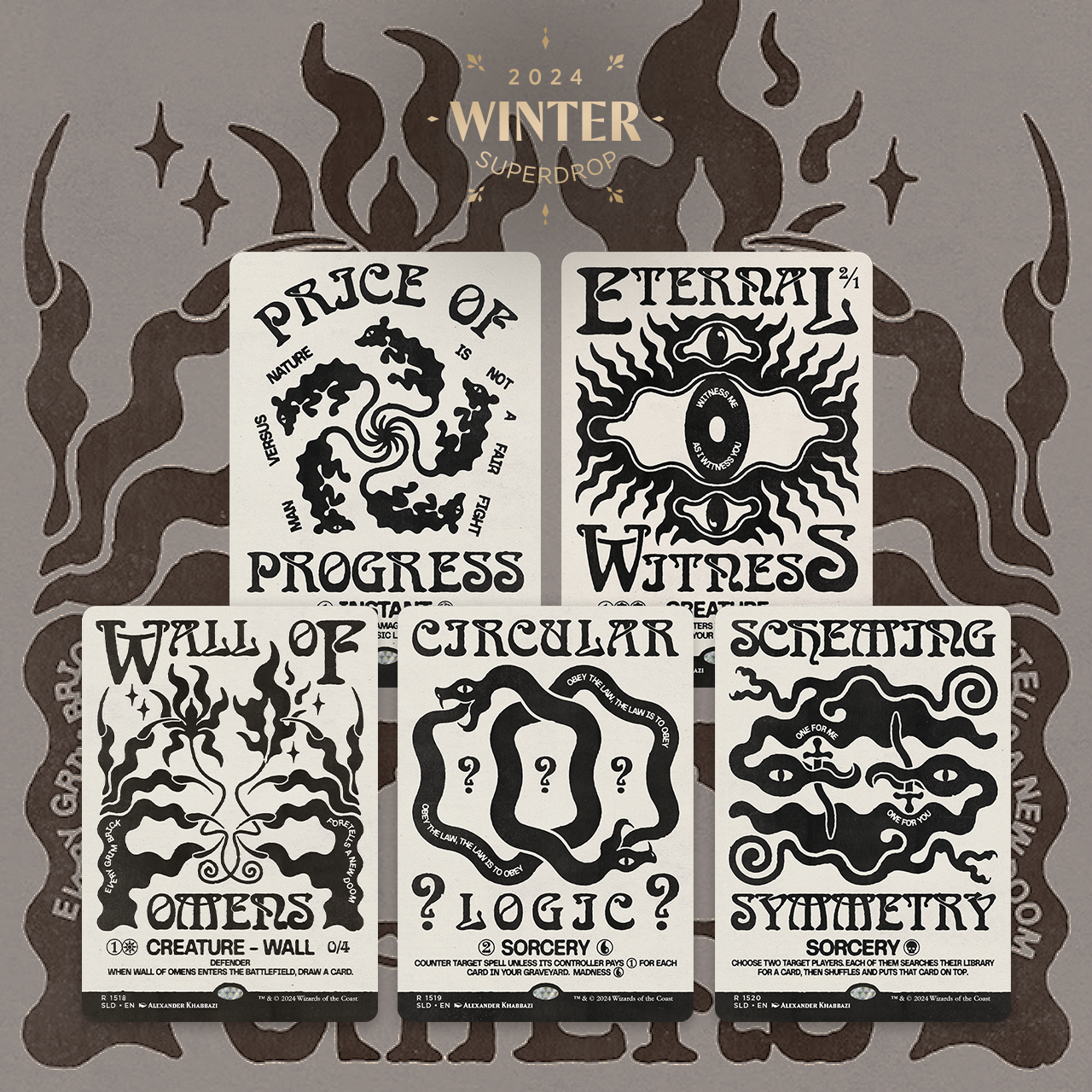 Secret Lair Showcase Deceptive Divination Set