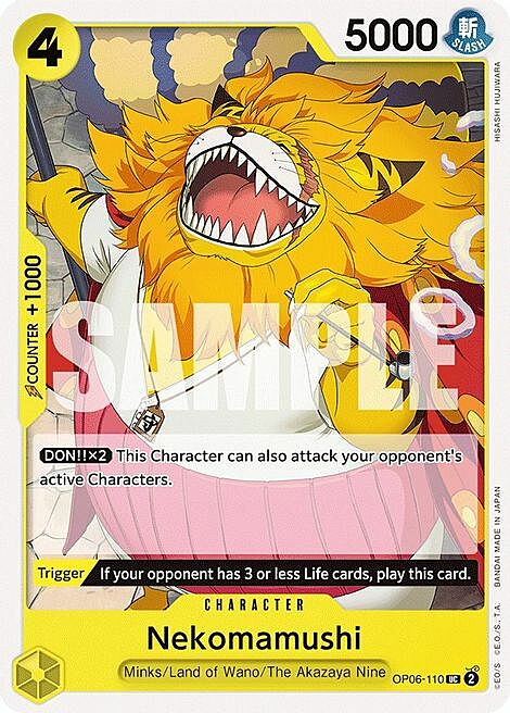 Nekomamushi Card Front