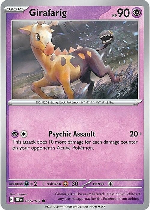 Girafarig Card Front