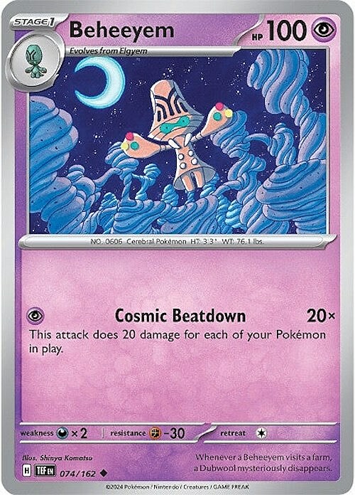 Beheeyem Card Front