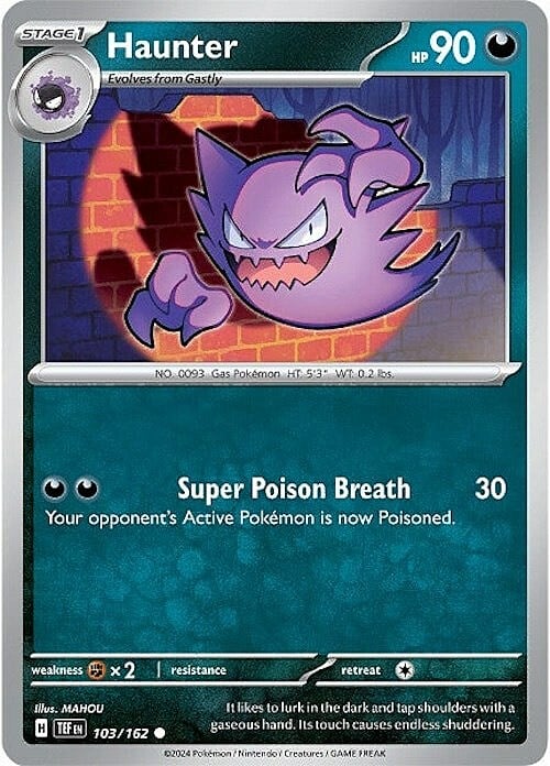 Haunter Card Front