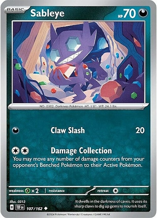 Sableye Card Front