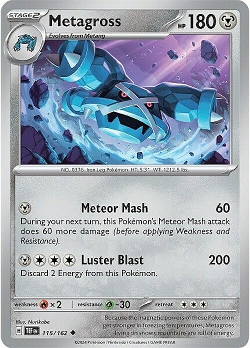 Metagross Card Front