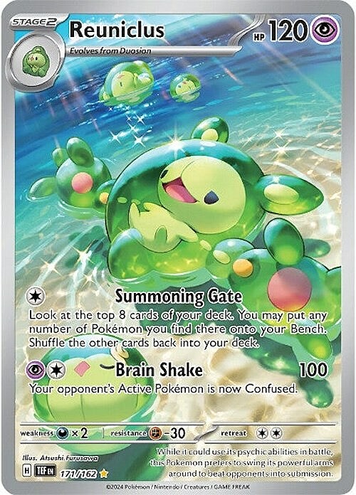 Reuniclus Card Front