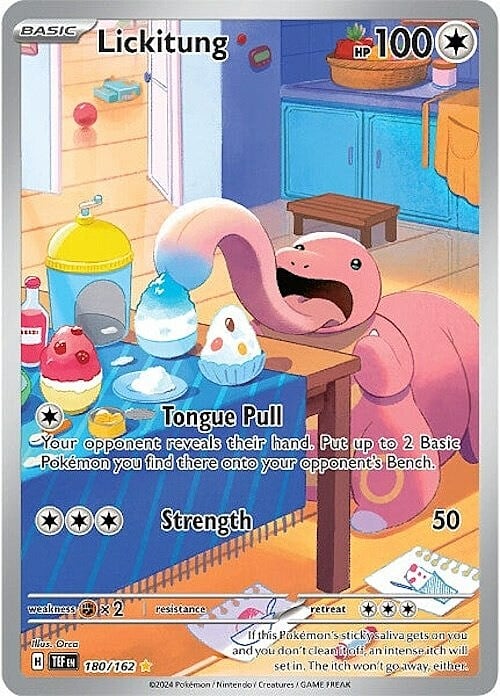 Lickitung Card Front