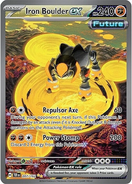 Iron Boulder ex Card Front