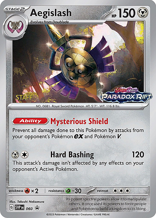 Aegislash Card Front