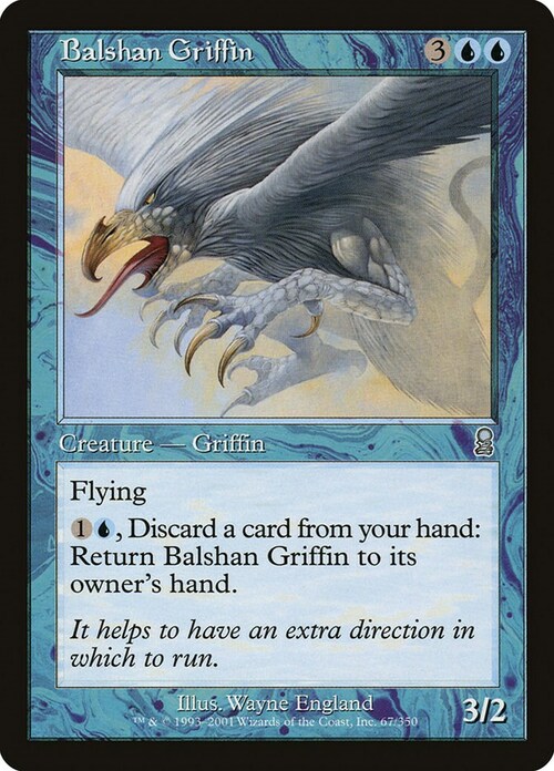 Balshan Griffin Card Front