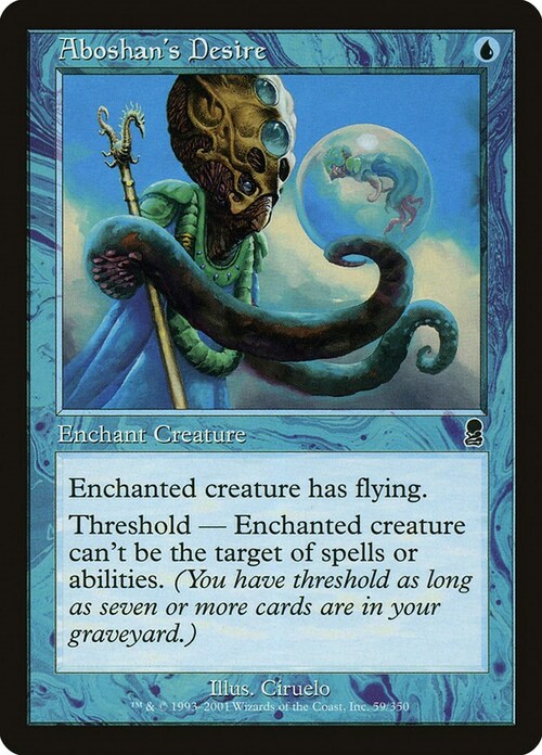 Aboshan's Desire Card Front