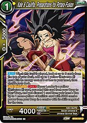 Kale & Caulifla, Preparations for Potara-Fusion