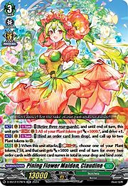 Pining Flower Maiden, Claudine