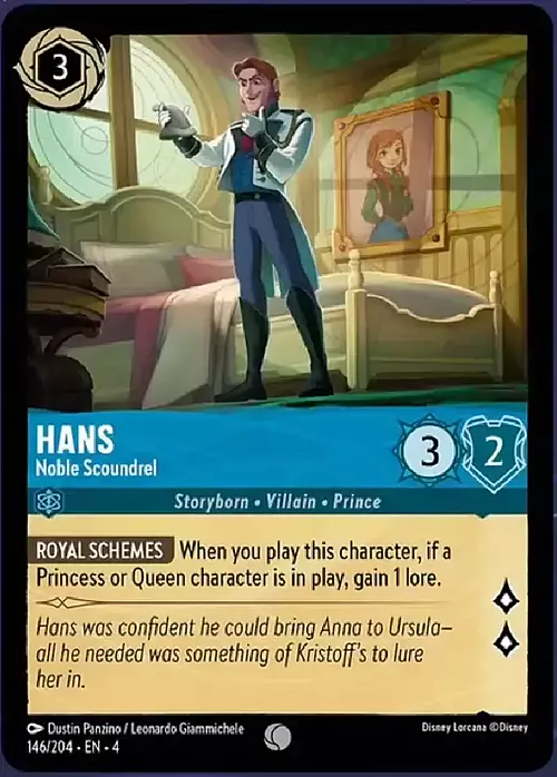 Hans - Noble Scoundrel Card Front