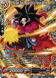 SS4 Son Goku, Start of a Fierce Battle