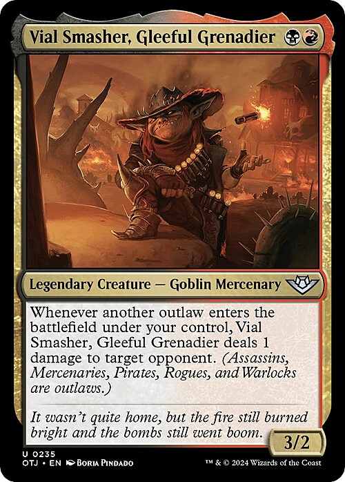 Vial Smasher, Gleeful Grenadier Card Front