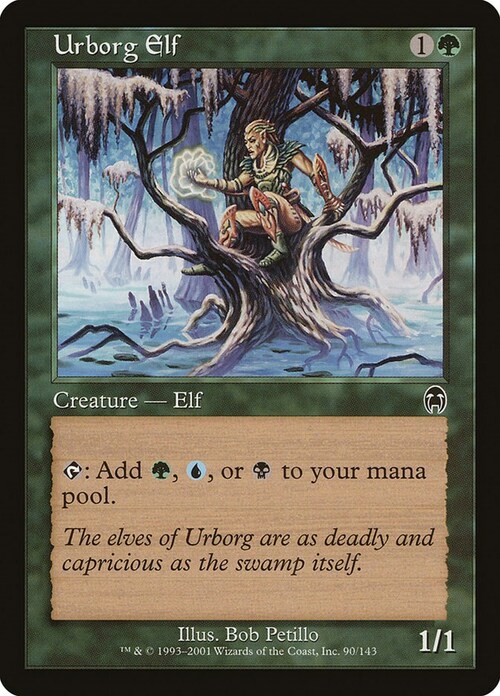 Urborg Elf Card Front