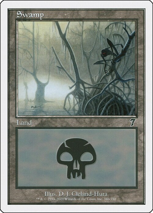 Swamp Card Front