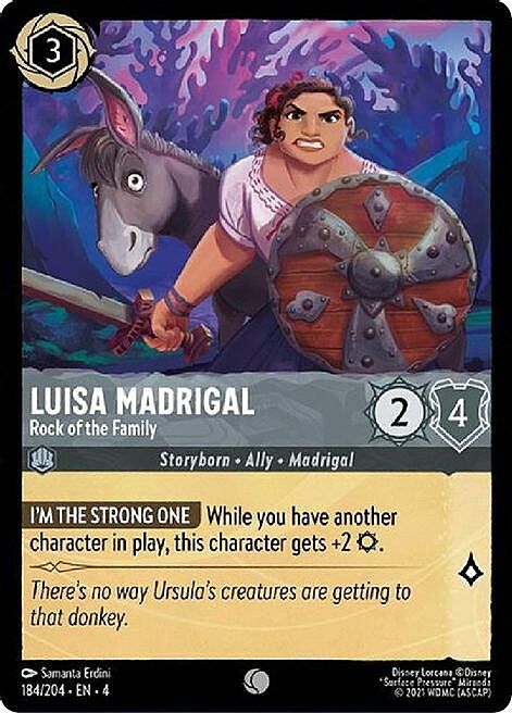 Luisa Madrigal - Rock of the Family Card Front