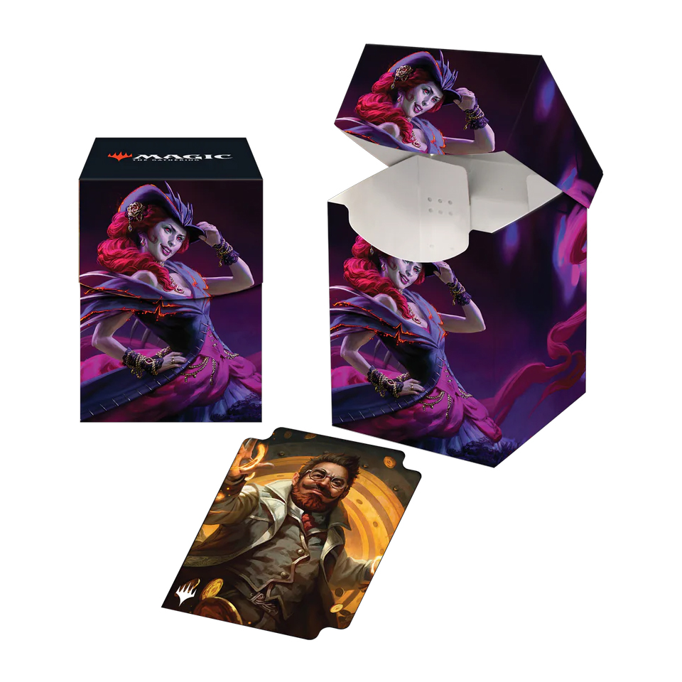 Banditi di Crocevia Tonante: "Olivia, Opulent Outlaw" Deck Box
