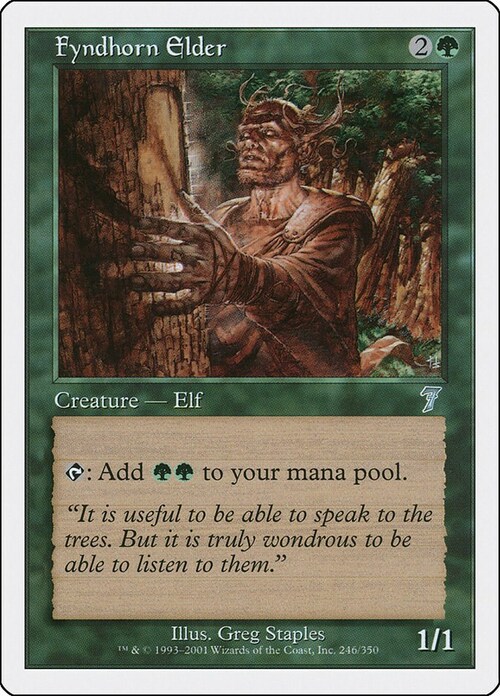 Fyndhorn Elder Card Front