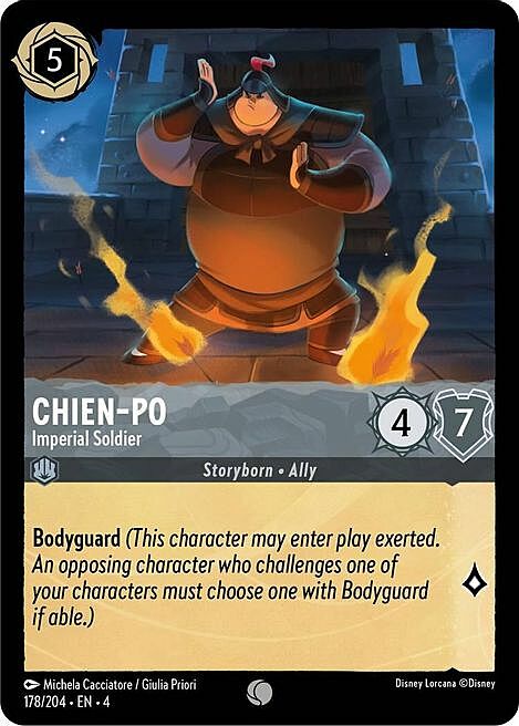 Chien-Po - Imperial Soldier Card Front