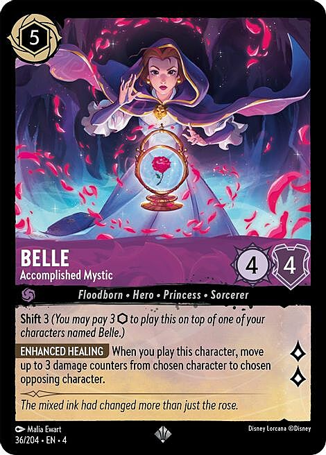 Belle - Accomplished Mystic Card Front