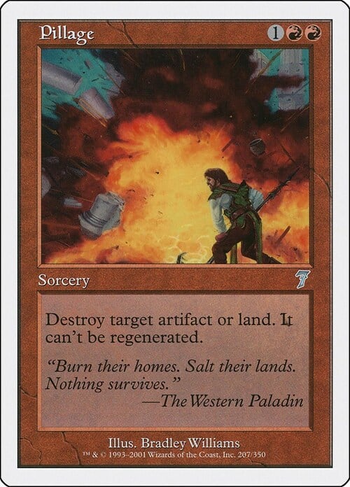 Pillage Card Front