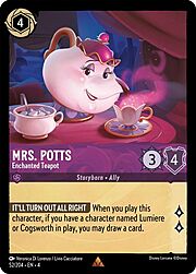 Mrs. Potts - Enchanted Teapot