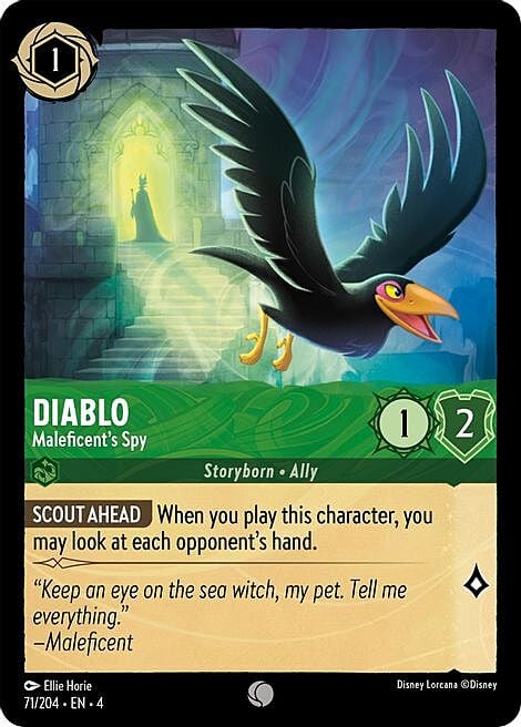 Diablo - Maleficent's Spy Card Front