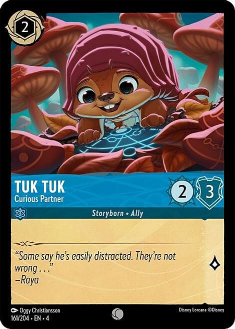 Tuk Tuk - Curious Partner Card Front