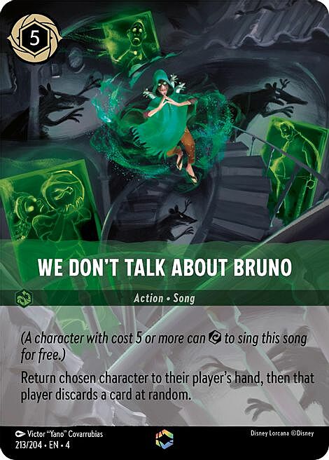 We Don't Talk About Bruno Card Front