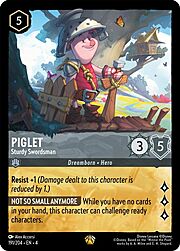 Piglet - Sturdy Swordsman