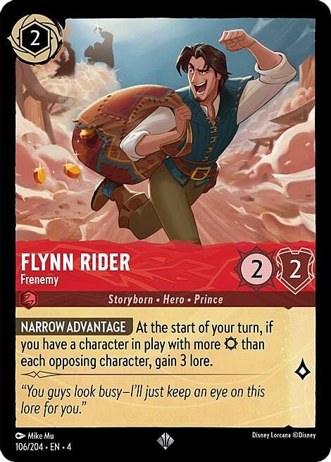 Flynn Rider - Frenemy Card Front