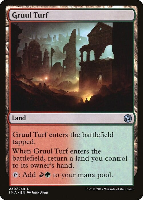 Gruul Turf Card Front