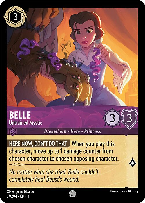 Belle - Untrained Mystic Card Front